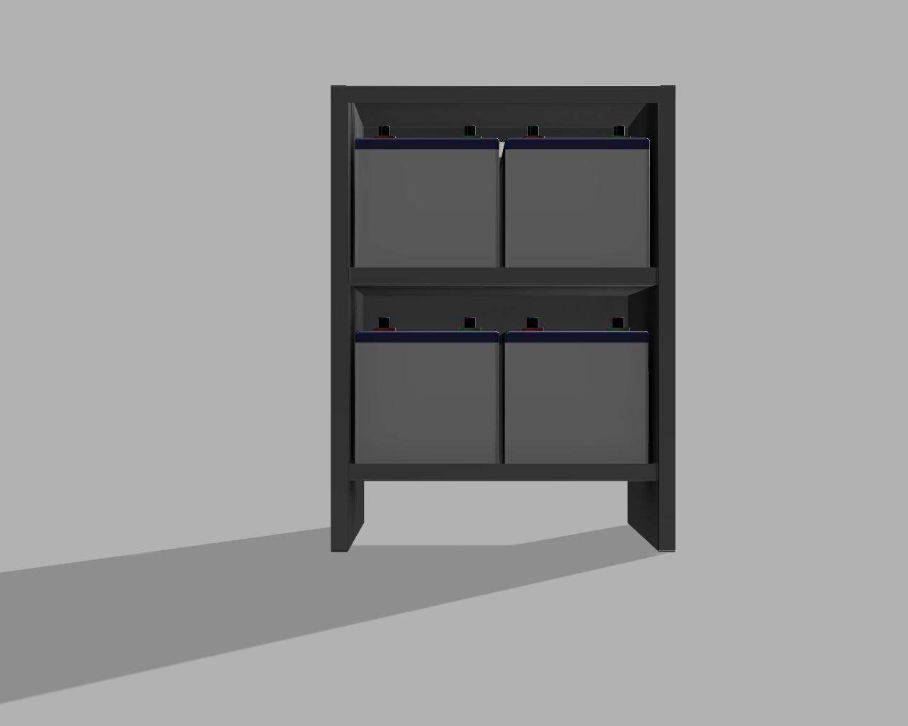 Battery Box 4 way Rear